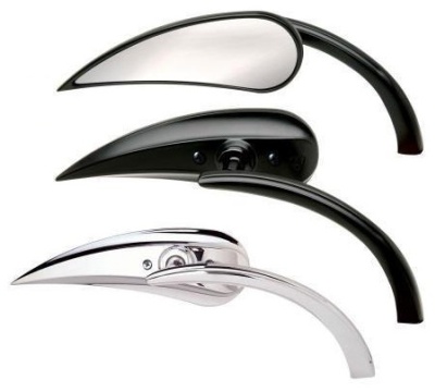 Arlen Ness RAD 2 Teardrop Mirrors 13-400, 13-401, 13-410, 13-411