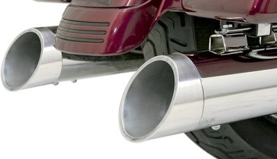 Bassani Road Rage Exhaust Tips Polished Slash BE40S