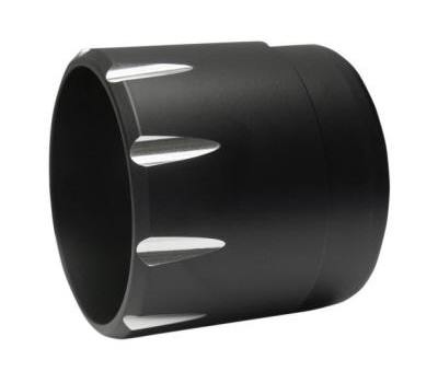 Bassani Road Rage Exhaust Tips Fluted Black BE40T+1