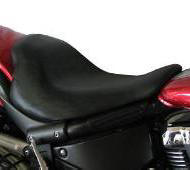 Potato Chip Driver Seat on Yamaha Raider