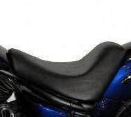 Potato Chip Drivers Seat on Yamaha V Star 1300