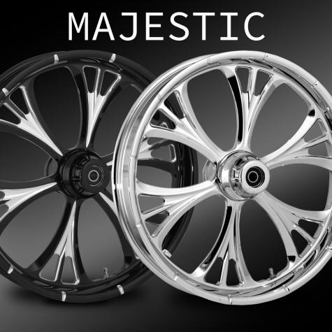 RC Components Billet Motorcycle Rim Majestic