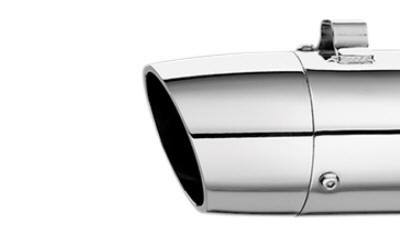 3 1/2" Chrome Taper Slash Tip 108-8031