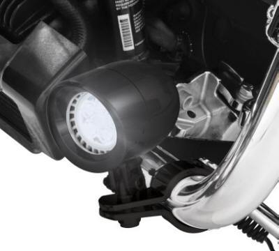Show Chrome Engine Guard Mounted LED Driving light kit 22-126L