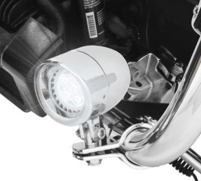 Show Chrome Engine Guard Mounted LED Driving light kit 55-365L